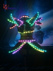 China Custom Hot Sexy LED Lights Bra & Pants Costume For Dancing Performance WL-0258 Manufacturer and Supplier | Future Creative Led Light Costume, Engineer Costume, Led Jacket, Cheer Costumes, Led Gloves, Led Costume, Robot Costumes, Ballroom Costumes, Led Shoes