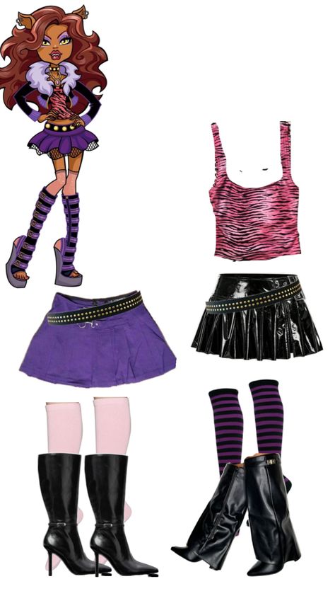 Clawdeen Costume, Clawdeen Wolf Costume, Unique Couples Costumes, Monster High Halloween Costumes, Couples Costume Ideas, Monster High Halloween, Costume Ideas For Halloween, Couples Costumes Creative, Wolf Costume