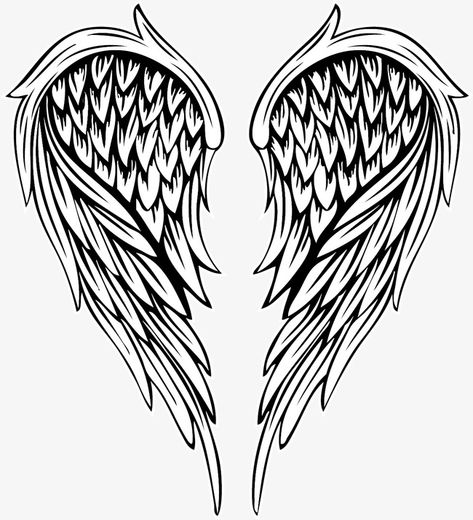 Book Angel, Angel Wings Drawing, Angel Coloring Pages, Tattoo Coloring Book, Wing Tattoo Designs, Wings Drawing, Angel Wings Tattoo, Wing Tattoo, Butterfly Tattoos