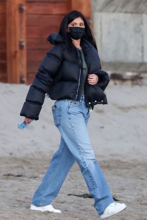 Kylie Jenner Outfits Street Styles, Kylie Jenner Jeans, Moda Kylie Jenner, Kylie Jenner Outfits Casual, Kylie Jenner Street Style, Kylie Jenner Fotos, Stile Kylie Jenner, Look Kylie Jenner, Estilo Kardashian