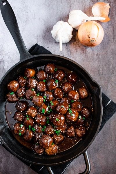 Molasses Meatballs Recipe [Just 6 ingredients] Crosby's Moose Meatballs, Moose Meat, Meatball Appetizer Recipe, Molasses Recipes, Cocktail Meatballs, Chicken Balls, Meatball Sauce, Appetizer Meatballs, Crock Pot Meatballs