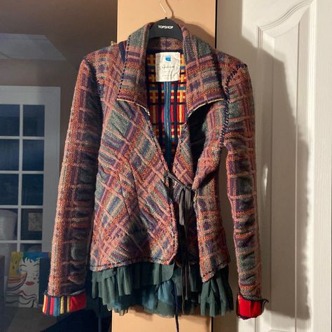 Vintage Never Worn Anthropology Jacket Vintage Anthropologie, Coats Vintage, Anthropologie Jacket, Pea Coats, Anthropology, Blazers For Women, Anthropologie, Jackets For Women, Jackets & Coats