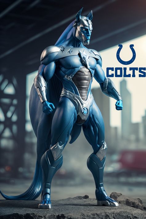 Nfl Mascots, Indianapolis Colts Football, Nfl Fantasy, Twin Flame Art, Nfl Football Art, Colts Football, Black Panther Art, Animal Illustration Art, Flame Art