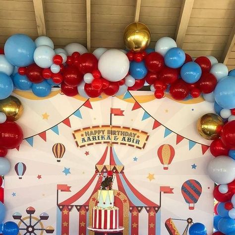 Events by Razan on Instagram: "Aarika & Abir’s Dessert Table #carnivalparty" Circus Sweet 16, Circus Birthday Party Theme, Circus Birthday Party, Circus Birthday, Party Inspo, Dessert Table, Birthday Party Themes, Sweet 16, Circus