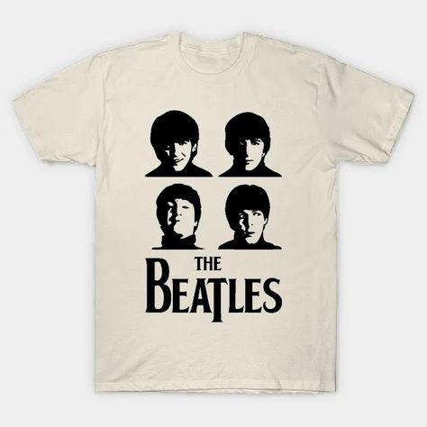 the Beatles - The Beatles Music - T-Shirt | TeePublic Beatles Merch, Beatles Tshirt, Beatles Music, The Beatles, Collage, Music, Christmas, T Shirt, Pins