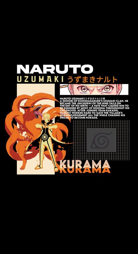 Naruto Design Shirt, Anime Tshirt Design Ideas Naruto, Naruto Tshirt Designs, Naruto Graphic Design, Naruto Designs, Naruto Tshirt, Naruto Poster, Naruto Design, Naruto Shirt