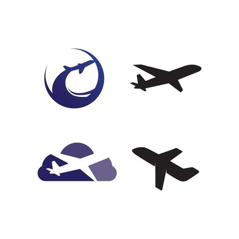 Flight Logo Design, Plane Logo Design, Airport Logo, Airplane Logo, Plane Logo, Flight Logo, Transportation Logo, Travel Agency Logo, Plane Icon