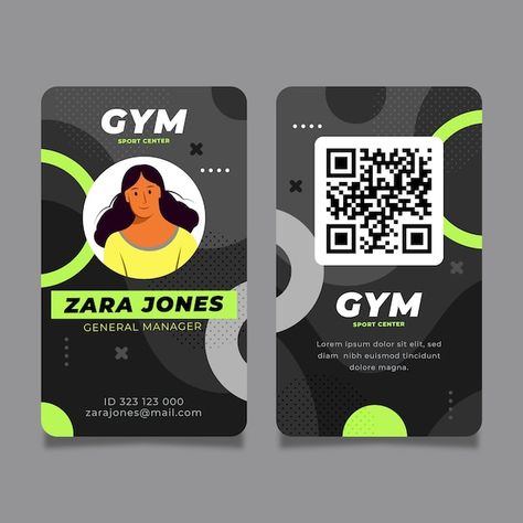 Gym Card Design, Gym Membership Card Design, Gym Template Design, Fitness Graphic Design, Gym Layouts, Gym Template, Gym Membership Card, Loyalty Card Design, Fitness Business Card