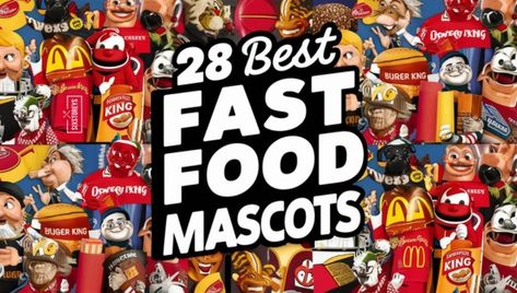 Best Fast Food Mascots Colonel Sanders, Food World, Fast Food Places, Best Fast Food, Usa Food, Food Trends, Burger King, Food Industry, Memory Lane