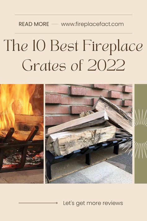 Best Fireplace Grates Best Fireplace, Fire And Safety, Fireplace Grate, Your Back, Fire Pit, The House, The 10, Fireplace, Outdoor Decor