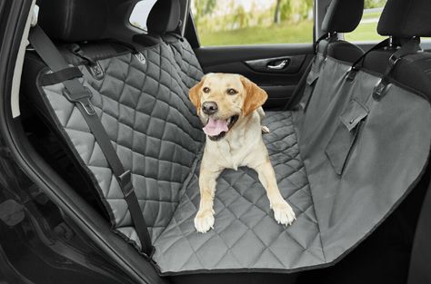 Dog car seat covers make sure that traveling with your pooch doesn’t mean your car has to look like a mess. Best Car Seat Covers, Car Travel Accessories, Travel Car Seat, Dog Hammock, Best Car Seats, Truck Seat Covers, Dog Cover, Dog Seat Covers, Dog Seat