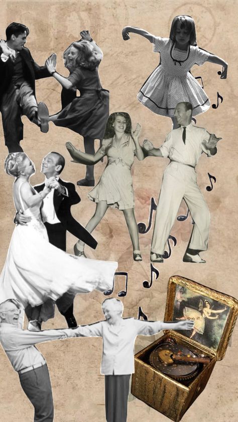 90s Dance Aesthetic, Drowsy Chaperone, Vintage Moodboard, 90s Dance, Dance Party Invitations, Dance Dance Dance, Social Dance, Scrapbook Background, Swing Dance