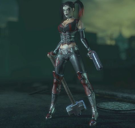 Harley quinn Quinn Character, Harley Quinn Arkham City, Harley Quinn Arkham, Michelle Trachtenberg, Batman Arkham City, Arkham City, Batman Arkham, The One And Only, Gotham City