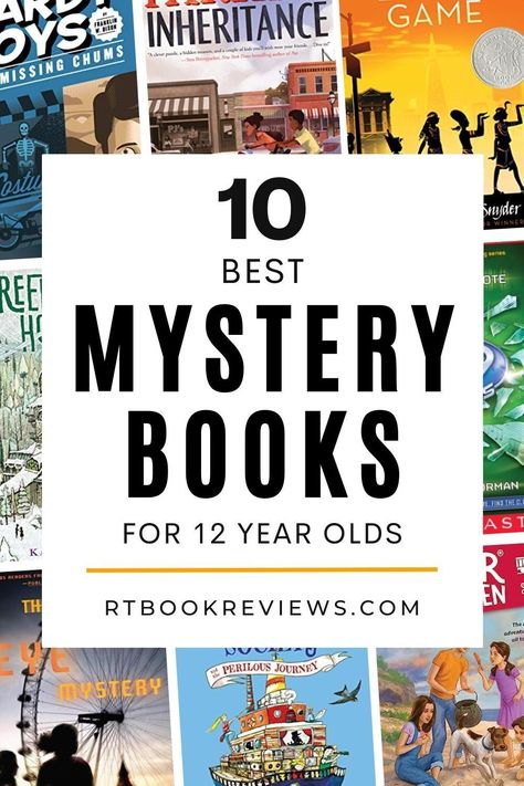 Looking for mystery books with thrilling adventures and challenging puzzle-solving opportunities for your 12-year-old to read? Look no further! Tap to see the 10 best mystery books made for 12-year-olds! #mysterybooks #mysterybooksforkids #mustreadbooks #bestbookstoread #youngadultbooks Mystery Books For Middle Schoolers, Books For Kids 10-12, Books For 12 Year Girl, Books To Read For 12-14, Good Books For 12-14, Mystery Books For Teens, Best Mystery Books, Bone Books, Library Inspiration