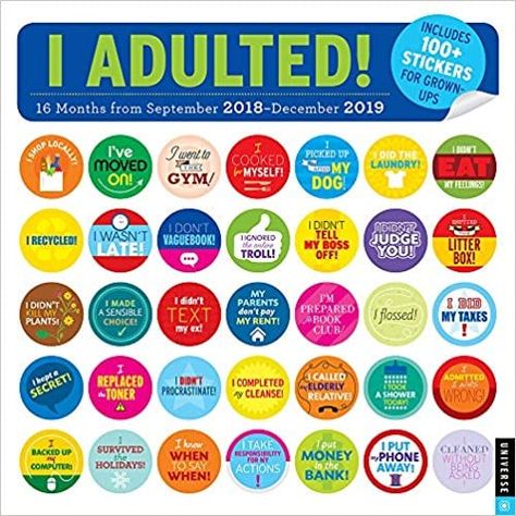 Adult Stickers, Chart Ideas, Sticker Chart, Calendar Stickers, Grown Ups, Important Dates, Wall Calendar, Kindle Reading, Reading Online