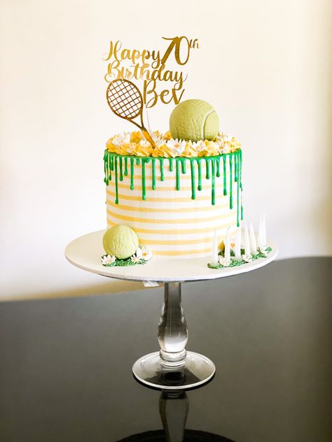 Tennis Ball Cake, Tennis Cakes, Padel Party Ideas, Tennis Birthday Cake, Pickleball Cake Ideas, Tennis Cake Design, Tennis Theme Cake, Tennis Cakes Ideas, Tennis Themed Party