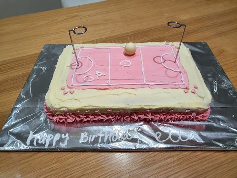 Netball Cake Netball Cake Ideas, Netball Profile Picture, Netball Birthday Cake, Netball Themed Cupcakes, Netball Birthday Cards, Netball Relatable, 13 Birthday, 13th Birthday Parties, Netball