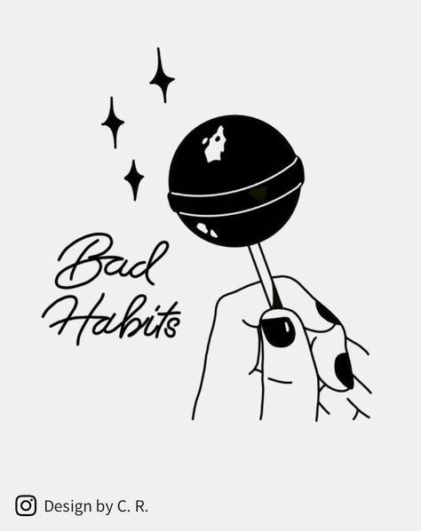 Bad Habits Tattoo, Bad Habits, Snoopy, Tattoos, Fictional Characters