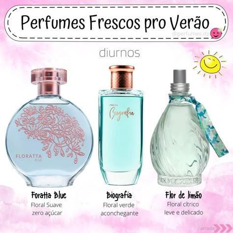 3 opções de colônias refrescantes pra usar nos dias quentes, veja mais sobre elas, só clicar. #perfumes #perfumesdp #perfumesnacionais #natura #boticario #loccitane Body Splash, Spa Day, Body Skin, Glow Up?, Beauty Care, Beauty And The Beast, Body Wash, Face And Body, Girly Things