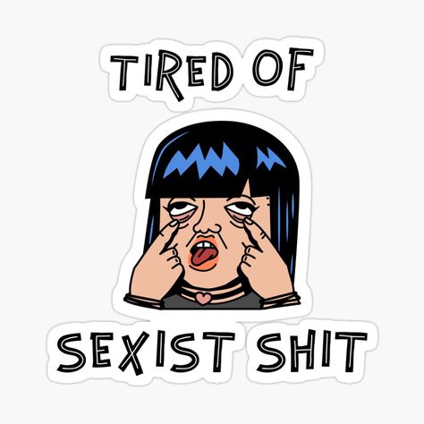 Feminism Stickers, Spirited Art, Feminist Art, Digital Sticker, Glossier Stickers, Print Stickers, Laptop Stickers, Planner Stickers, Colorful Prints