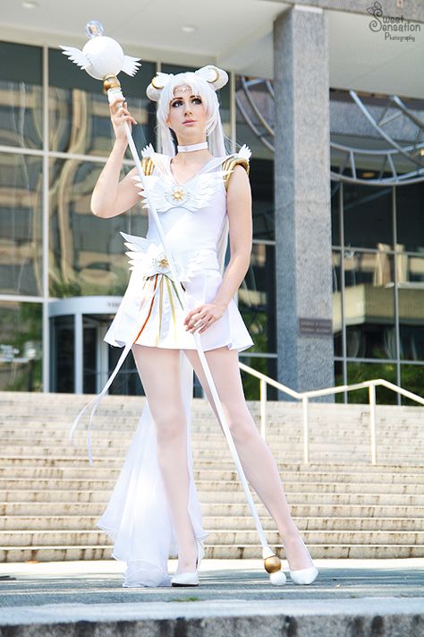 Sailor Cosmos I by Dessi-Desu.deviantart.com on @deviantART Power Girl Cosplay, Sailor Moon Wedding, Moon Cosplay, Sailor Moon Girls, Miku Cosplay, Womens Cosplay, Awesome Cosplay, Sailor Moon Cosplay, Princess Serenity