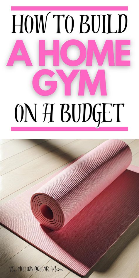 Create a fitness Sanctuary at the comfort of your own home with these DIY Home Gym ideas that are not only budget-friendly but super effective. Diy Home Gym Ideas, Simple Home Gym, Cheap Home Gym, Gym Guide, Home Gym On A Budget, Small Home Gym Ideas, Building A Home Gym, Home Gym Inspiration, Home Gym Essentials