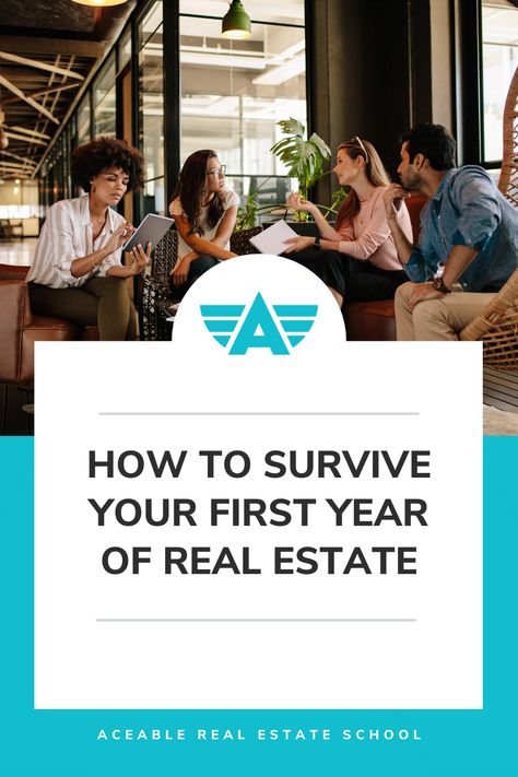 Industry analysts estimate that somewhere between 75% and 90% of all real estate agents fail within the first five years of starting their real estate career. BUT what can you do to survive your first year as a real estate agent? #realestatetips #realestatechecklist #realtor Successful Real Estate Agent, Real Estate Checklist, Real Estate School, How To Become Successful, Sales Skills, Real Estate Career, Sales Techniques, Bright Minds, How To Survive