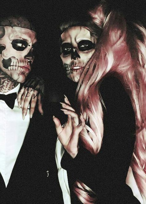 Lady gaga Lady Gaga Halloween, Gaga Costume, Lady Gaga Costume, Rick Genest, Boo York, Halloween Chic, Zombie Boy, Ghoul School, Billy B