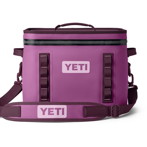 YETI Hopper Flip 18 Portable Soft Cooler, Nordic Purple, Coolers & Cool Bags - Amazon Canada Yeti Cooler, Yeti Coolers, Duck Boat, Portable Cooler, Tough As Nails, Closed Cell Foam, Soft Cooler, Ace Hardware, Cooler Bag