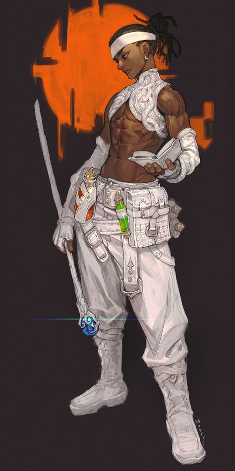 Black Man, A Black, Orange, Twitter, Anime, White, Clothes, Black