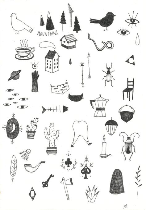 Stick And Poke Tattoo Flash, Sofa Tattoo, Small Flash Tattoo Ideas, Small Flash Tattoo, Tumblr Tattoos, Tattoo Ideas Tumblr, Flash Illustration, Stick Poke Tattoo, Stylish Tattoo