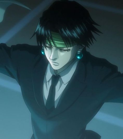 An Anime, Anime Character, Black Hair, A Man, Follow Me, Green, Hair, Anime, Black