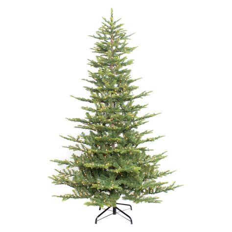 Puleo International Aspen Fir Pre-lit Full Christmas Tree Christmas Tree Bedding, Full Christmas Tree, Lit Christmas Tree, Christmas Tree Clear Lights, Tree Bed, Fir Christmas Tree, Pre Lit Christmas Tree, Christmas Tree Inspiration, Oh Christmas Tree