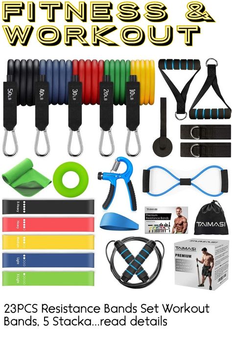 Workout Bands, Health And Fitness Expo, Exercise Bands, Cooling Towels, Exercise Ball, Resistance Band Set, Loop Bands, Figure 8, Resistance Bands