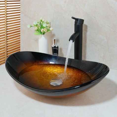 Vessel sink bathroom vanity