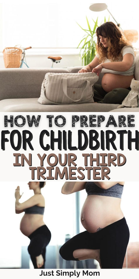 In your third trimester of pregnancy, you will need to start preparing for childbirth and labor and delivery. These tips will give you ideas on where to start. Preparing For Labor And Delivery, Contractions Labor, Birthing Ball, Pregnancy Help, Stages Of Labor, Birth Announcement Photos, Prepare For Labor, Pregnancy Labor, 3rd Trimester