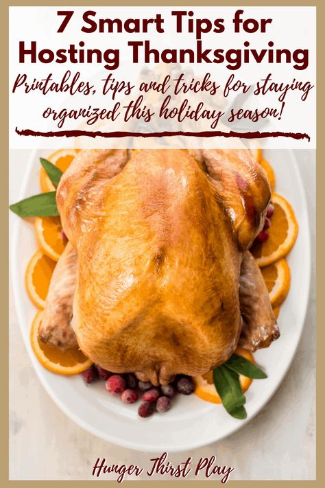 Make this year your best thanksgiving dinner ever! Stay organized and make holiday hosting easy with these free thanksgiving printables. From shopping to thawing turkey, you'll be ready for all your delicious thanksgiving recipes with these thanksgiving planner tips! #thanksgiving #thanksgivingprintables #printables #tips Citrus Brine, Maple Glazed Turkey, Sage Turkey, Glazed Turkey, Maple Syrup Glaze, Thawing Turkey, Juicy Turkey, Roast Turkey Recipes, Turkey Brine