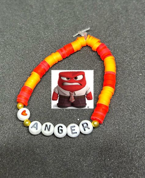 Heishi Bracelet, Clay Bead, Bracelet Ideas, Personalized Bracelets, Clay Beads, Bracelet Stack, Bead Bracelet, Handmade Bracelets, Anger