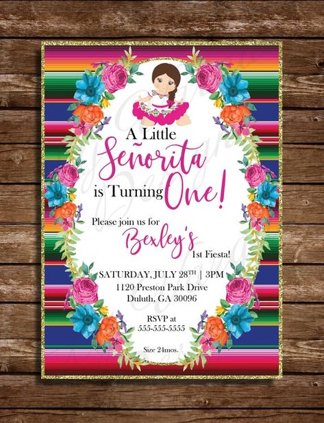 Mexican Party Invitation, Mexican Fiesta Birthday Party, Mexican Theme Party Decorations, Mexican Birthday Parties, Mexican Party Decorations, Fiesta Birthday Party, Mexican Birthday, Fiesta Theme Party, Celebration Decor