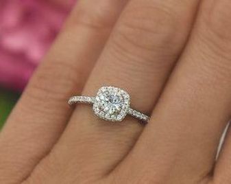 Trendy Engagement Rings, Square Wedding Rings, Square Halo Engagement Rings, Square Engagement Rings, Ring Square, Man Ring, Ring Man, Cushion Engagement Ring, Jewellery Ring