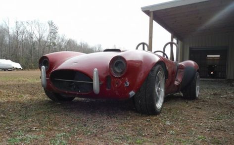 Here's Your Chance To Buy An Affordable Cobra! #ForSale #Cobra, #Glaspac - https://barnfinds.com/affordable-cobra/ Cobra Kit Car, Ford Shelby Cobra, Ford Shelby, Classic Sports Cars, Street Cars, The Garage, Kit Cars, Barn Finds, Faded Glory