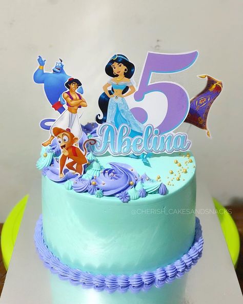 Jasmine Birthday Cake, Princess Jasmine Cake, Jasmine Cake, Aladdin Cake, Princess Jasmine Birthday, Jasmine Birthday, Disney Princess Cake, Cake And Cupcake Stand, Creative Birthday Cakes