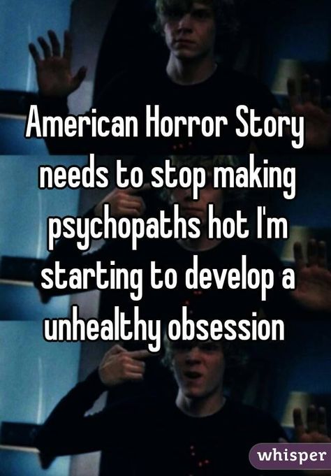 Unhealthy Obsessed Aesthetic, Ahs Whispers, American Horror Story Aesthetic, Tate American Horror Story, American Horror Story Memes, American Horror Story Funny, American Horror Story Quotes, Netflix Movie List, American Horror Stories