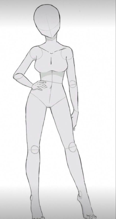 Teenage Body Drawing, Full Body Drawing Base Female, Drawing Poses Female Full Body, Female Sketch Poses, Anime Body Base Female, Anime Poses Female Base, Body Proportion Drawing, Poses Anime, Body Type Drawing