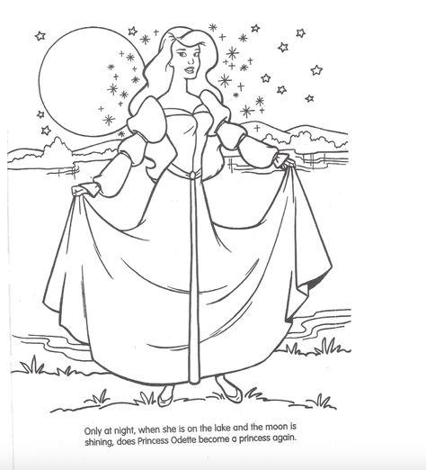 Odette the Swan Princess coloring page Odette Swan Princess, Sleeping Beauty Coloring Pages, Anastacia Disney, The Swan Princess, Blank Coloring Pages, Swan Princess, Black Princess, Princess Coloring Pages, Princess Celestia