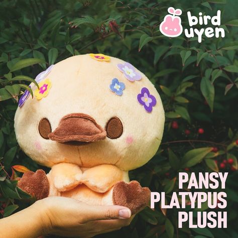 Pokémon Plushies, Platypus Plush, Fantasy Room, Fantasy Rooms, Kawaii Things, Platypus, Cute Toys, Cute Plush, Pansies