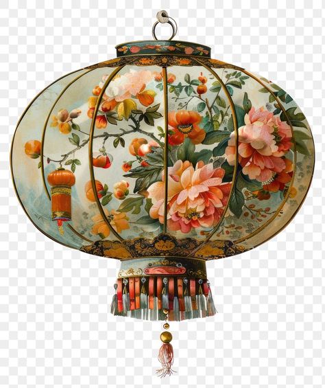 Vintage Chinese Lanterns, Aesthetic Pngs, Lantern Vintage, Png Elements, Chinese Lantern, Vintage Png, Lantern Chandelier, Lampshade Chandelier, Chinese Design