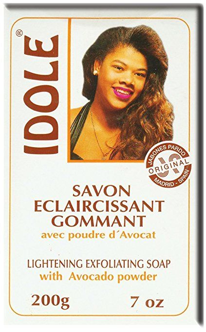 Idole Soap - Exfoliating 7 oz. (Pack of 2) Bathing Soap, Avocado Seed, Exfoliating Soap, Nourishing Shampoo, Hair Cleanse, Remove Dark Spots, Bath Soap, Body Cleanser, Beauty Soap