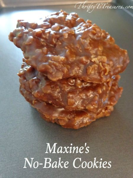 Maxine's No-Bake Cookies are a perfect pairing of peanut butter, chocolate and oatmeal. Stop by for my grandma’s recipe! Cookies With Evaporated Milk, Bake Cookies, Peanut Butter Chocolate, Butter Chocolate, Evaporated Milk, No Bake Treats, Cookie Desserts, Sweets Treats, Yummy Cookies