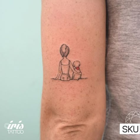 Tattoo Perro, Cat And Dog Tattoo, Tatoo Dog, Tattoos Tiny, Small Dog Tattoos, Tattoos For Dog Lovers, Dog Memorial Tattoos, Tattoo Dog, Memorial Tattoos